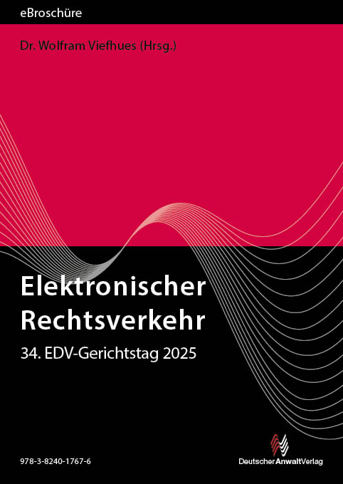Elektronischer Rechtsverkehr - eBroschüre (PDF), Ausgabe 4/2025