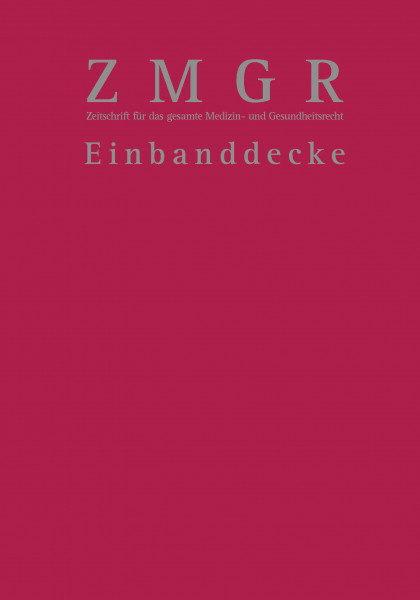 ZMGR Einbanddecke
