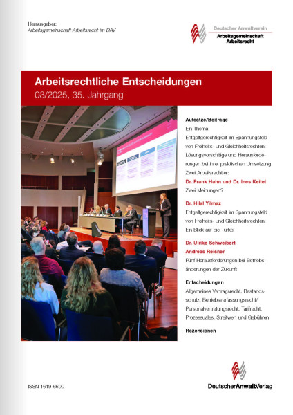 Arbeitsrechtliche Entscheidungen