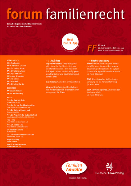 FF - Forum Familienrecht .inkl. App