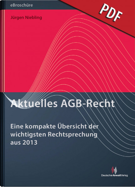 Aktuelles AGB-Recht - eBroschüre (PDF)