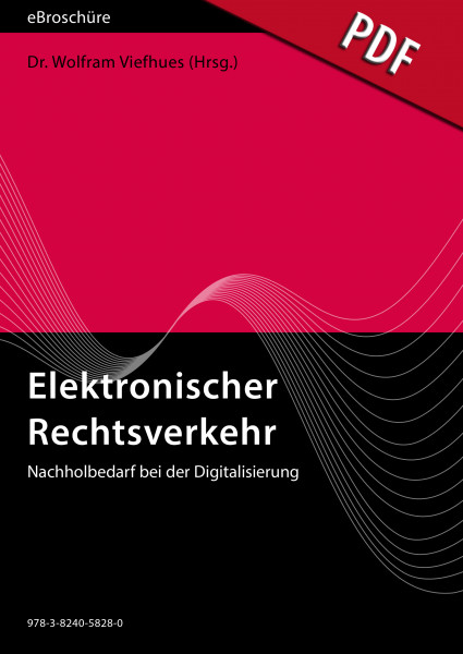 Elektronischer Rechtsverkehr - eBroschüre (PDF), Ausgabe 3/2021