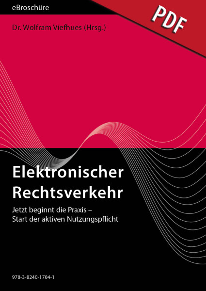 Elektronischer Rechtsverkehr - eBroschüre (PDF), Ausgabe 1/2022