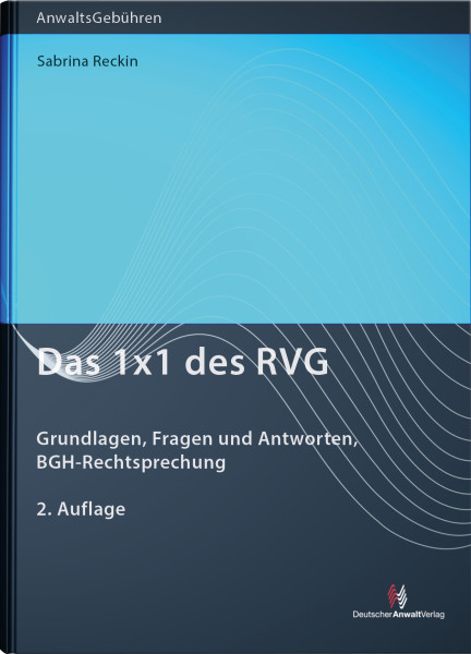 Das 1x1 des RVG - Mängelexemplar