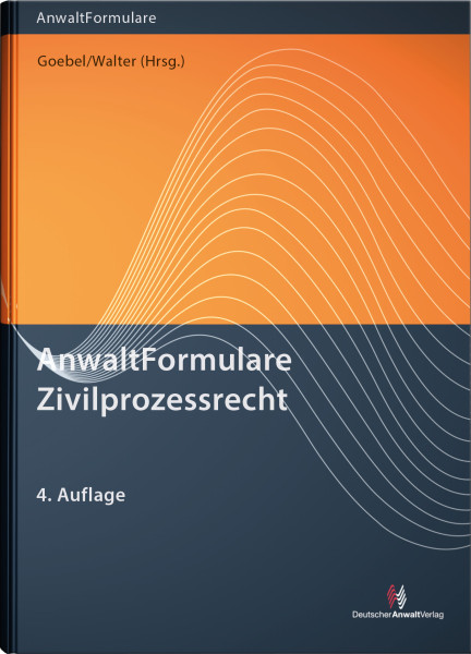 AnwaltFormulare Zivilprozessrecht - Mängelexemplar