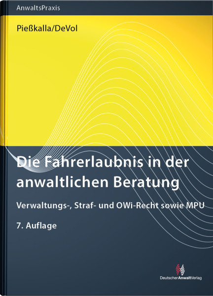 Die Fahrerlaubnis in der anwaltlichen Beratung - Mängelexemplar